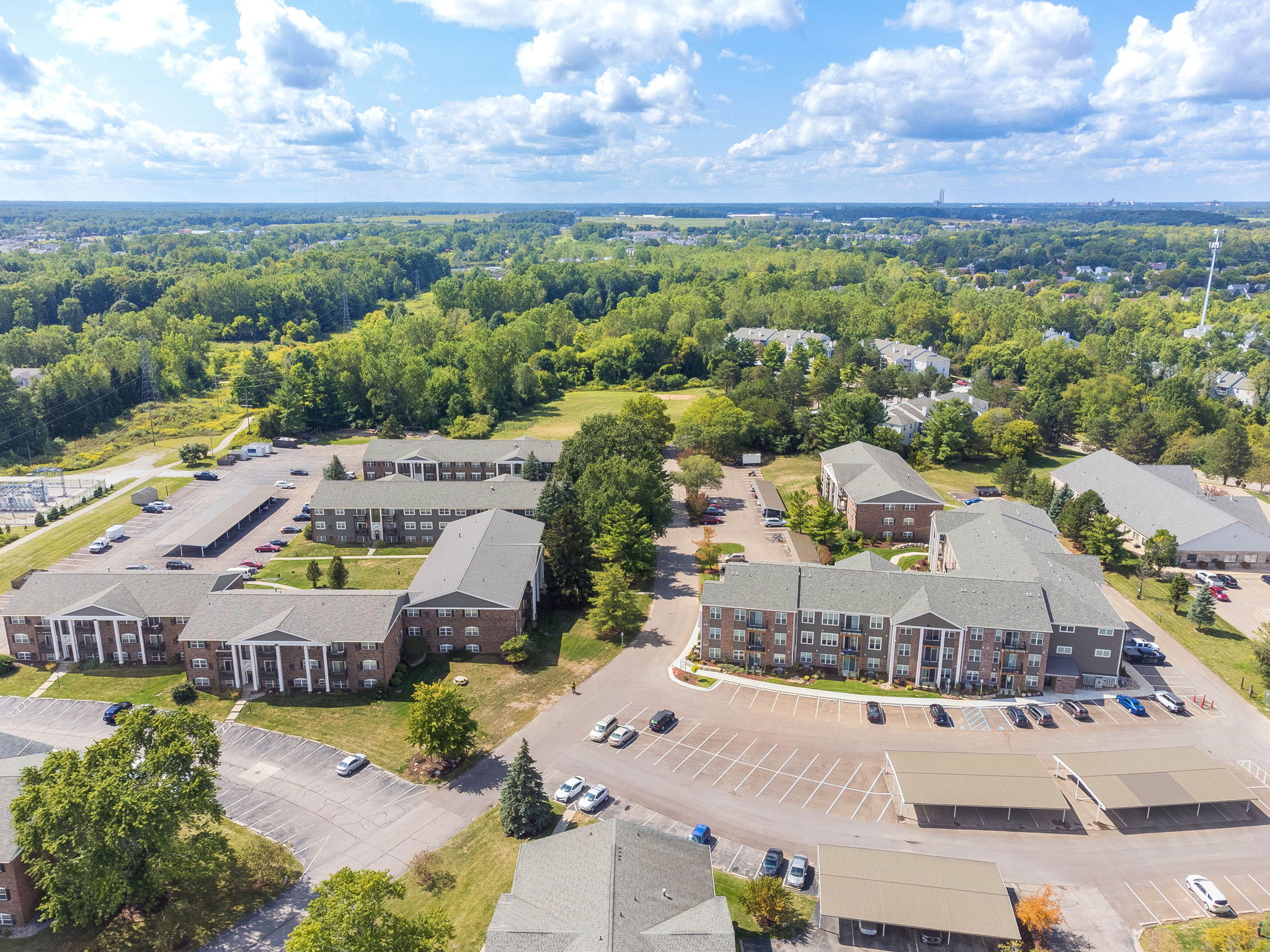Exterior at Okemos MI Apartments | Knob Hill Apartments in Okemos, MI